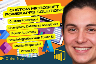 develop custom powerapps, power automate, and sharepoint solutions for business