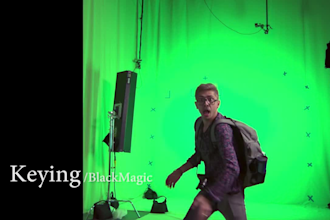 do vfx compositing , rotoscoping, green screen, video editing, cgi integration