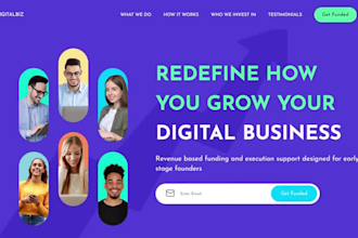 create a wordpress business website