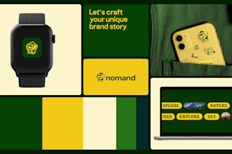 design a complete brand identity, logo and brand guidelines