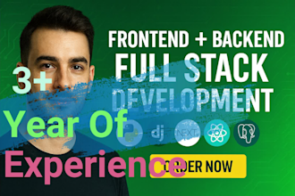 be your full stack web developer