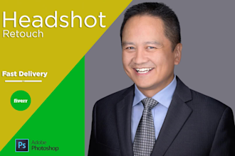 do headshot retouch and portrait retouch