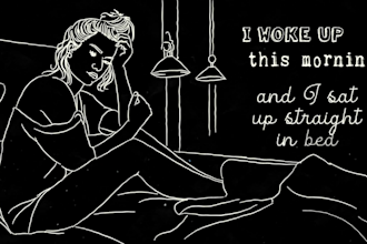 create a real hand drawn lyric video