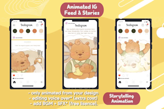 animated your design for instagram reels and tiktok