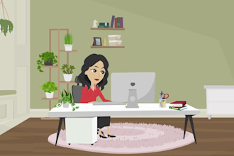 create animated explainer story video for youtube
