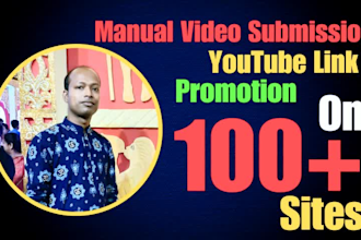 manual video submission and youtube link promotion