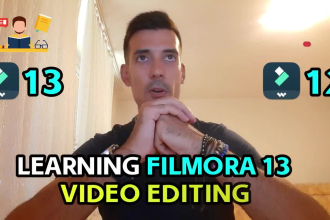 teach you video editing in filmora 13