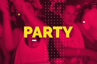do a dj night club, dance pool party event promo video