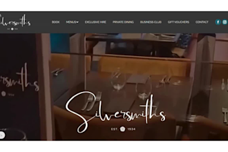 design restaurant website catering website food website bakery, cafe website