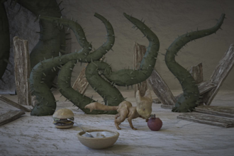 make a stop motion animation in claylike style