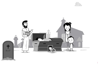 create 2d stick figure style cartoon animation