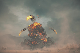 do all types of explosions, fire and destructions vfx cgi 3d
