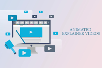 do 2d animated explainer video and infographic video