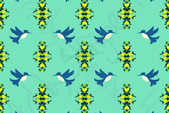 create a repeating pattern from desired object