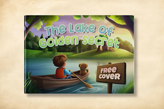 draw children story book illustration and cover art