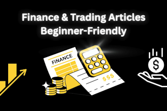 write beginner friendly trading and finance articles