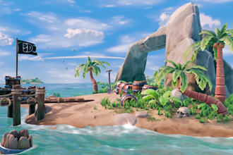 design stylized unity 3d model and environment for the game