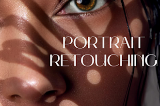 do professional high end beauty photo editing