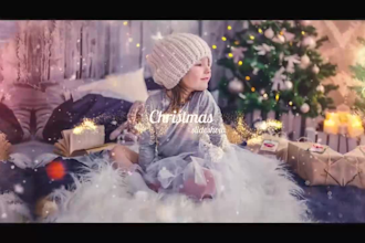 christmas greeting video and animation videos 2 hours