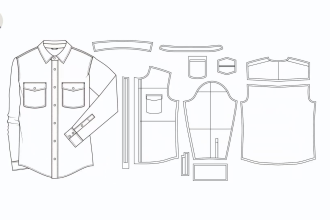 a digital clothing sewing pattern for your garment