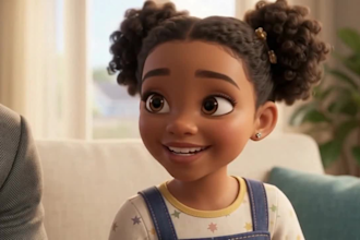 3d pixar style ai animation video, ai storytelling animation, 3d animated video