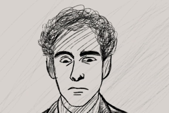 pencil sketch animation hand drawn frame by frame line art 2d line art animation