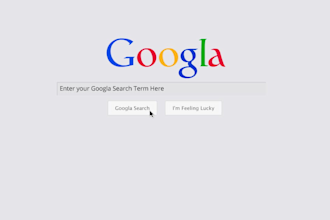 animate a web search that have your company on top