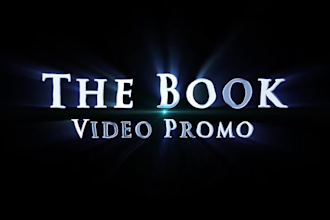 create this book promotion video trailer