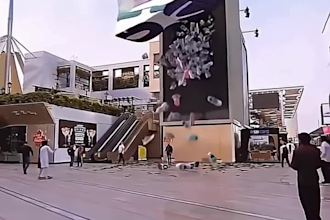 professional billboard animation for led screens, digital ads