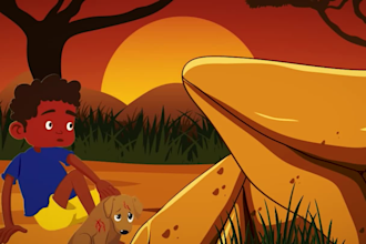 make an 2d animated short film for you
