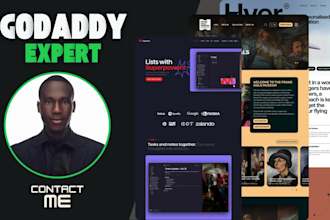 godaddy website design godaddy website redesign godaddy landing page