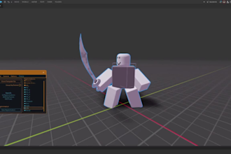 do custom roblox character and rigging model r15 r6 roblox studio for your games