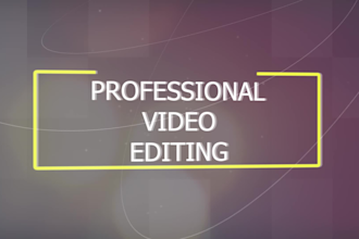 professionally edit your tutorial video, course videos