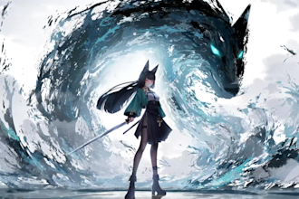 draw your oc pfp vtuber oc fanart in anime art illustration for you
