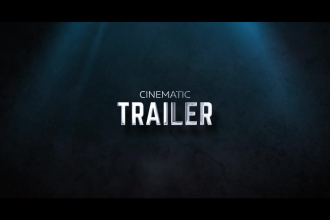create epic cinematic trailer promo teaser book gaming youtube video