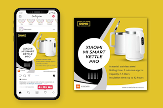 design your social media banner, post and cover