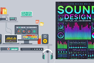 do sound design for your film, videogame, intro, trailer
