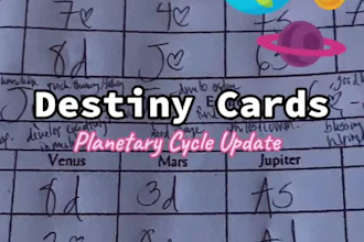provide a detailed destiny card reading