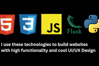 develop and deploy flask websites, web apps and apis