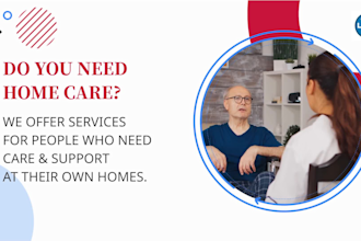 make 3 elderly care, home care, caregiving service promo videos