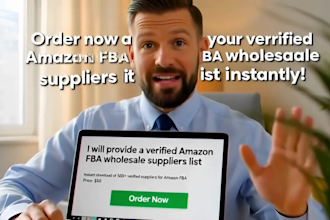 provide amazon fba wholesale suppliers and distributors list