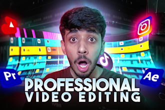 do video editing for instagram reels, youtube shorts and tiktok short form video