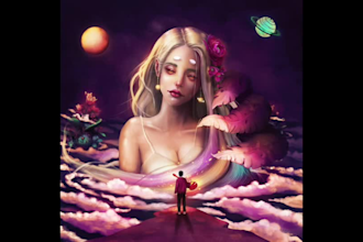 draw and paint any concept art or illustration for you
