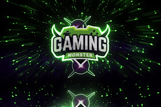 create animated neon twitch alerts for gaming, facebook