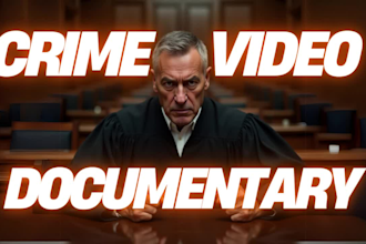 be your youtube crime documentary video editor with a free thumbnail