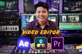 professionally edit your videos with premier pro and ae