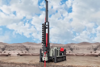 create 3d industrial animation drilling ring oil and gas engineering video