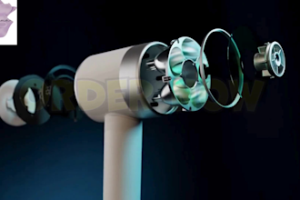 do 3d product animation video and 3d rendering in keyshot cinema 4d c4d, blender