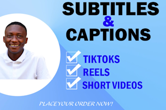 edit tiktoks, reels and shorts with captions and subtitles