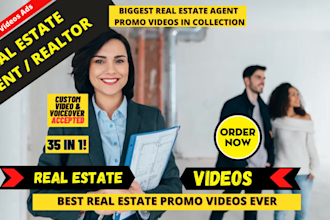create real estate lead generation custom promo video ads